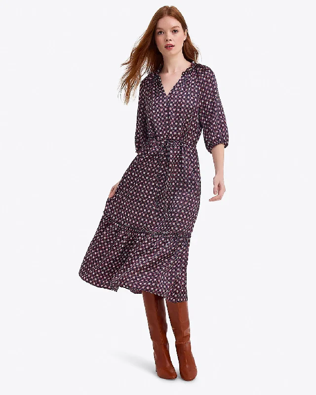 Midi dresses with mesh inserts for a trendy and breathable option Martina Midi Dress Midi dresses with mesh inserts for a trendy and breathable option Martina Midi Dress