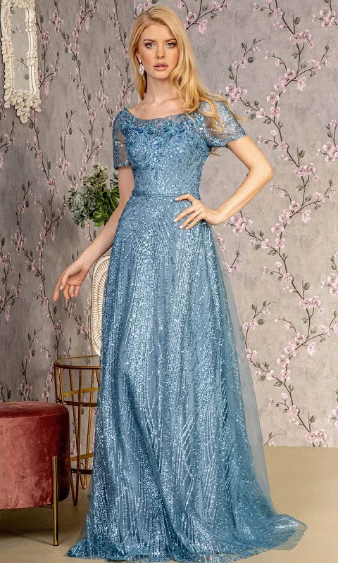 Short - length wedding dresses with a flirty skirt Sleeveless wedding guest dresses with ruffled hems GLS by Gloria GL3493 - Beads Illusion Evening Dress Short - length wedding dresses with a flirty skirt Sleeveless wedding guest dresses with ruffled hems GLS by Gloria GL3493 - Beads Illusion Evening Dress