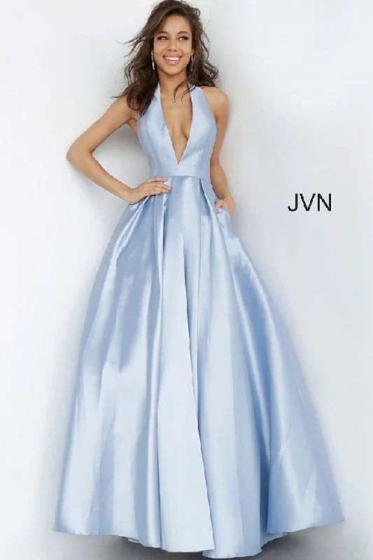 Maternity dress for maternity yoga classes Jovani 60772 Long Ball Gown