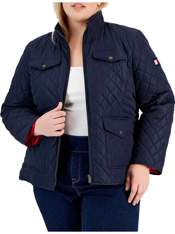 Women's faux fur coats in bright colors for a bold fashion statementPlus Womens Lightweight Warm Quilted Coat Women's faux fur coats in bright colors for a bold fashion statementPlus Womens Lightweight Warm Quilted Coat