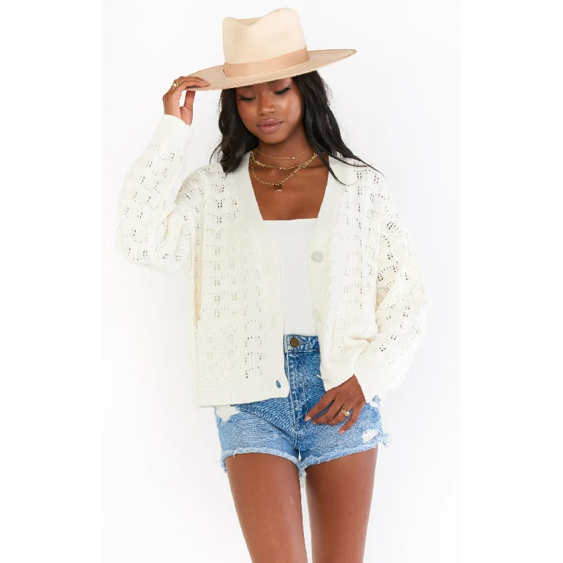 Plus Size Women's Oversized Chunky Knit SweatersQuinn Cardi