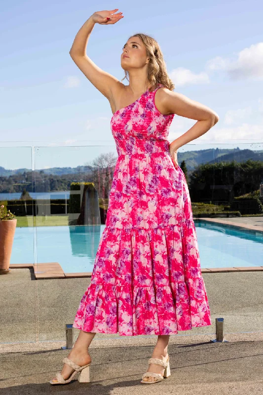 High - low midi dresses with geometric patterns for a modern partyTaylor Floral Maxi High - low midi dresses with geometric patterns for a modern partyTaylor Floral Maxi