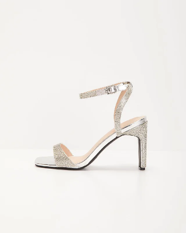 Rinaldi Rhinestone Embellished Heels